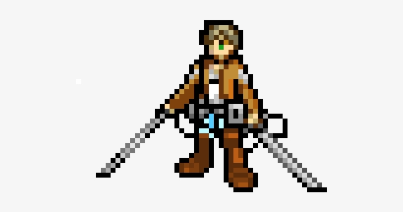 Aot - Pixel Art, transparent png