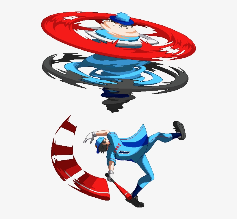 P4u2 Junpei Superspin - Persona 4 Arena Ultimax, transparent png