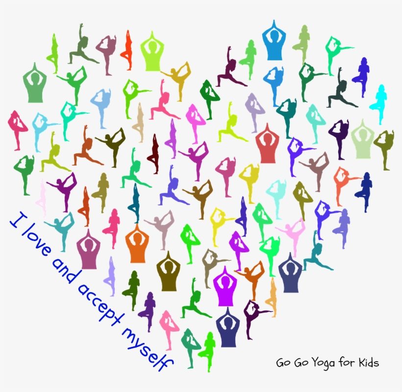 Get Your Free Kids Yoga Heart Mandala - Happy Valentines Day Yoga, transparent png