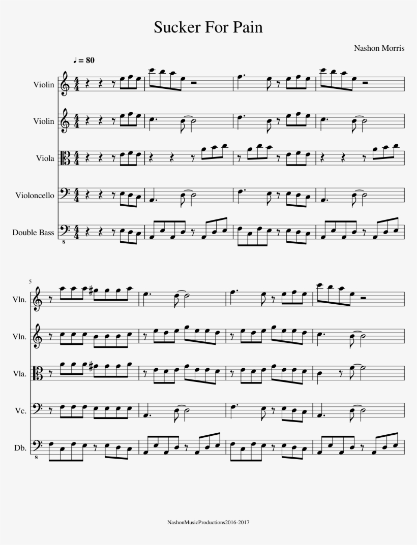 Lg-36780202 Sheet Music 3 Of 18 Pages - Symphony Of Destruction Score, transparent png