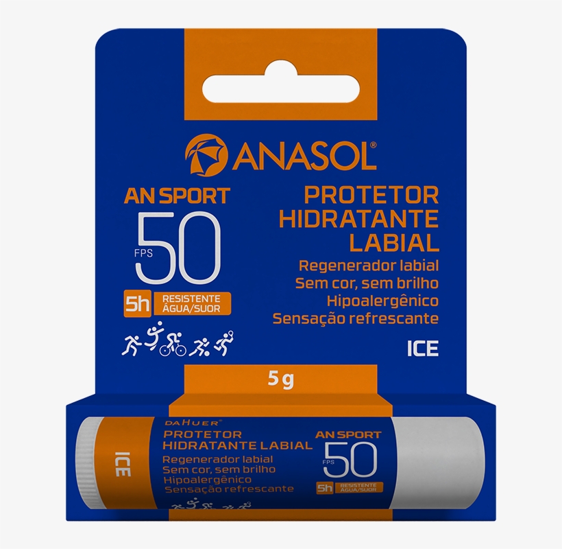 Passe - Protetor Labial Anasol, transparent png
