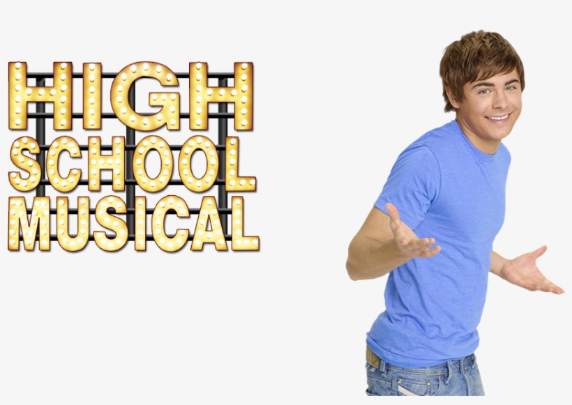 High School Musical Image - High School Musical Zac, transparent png