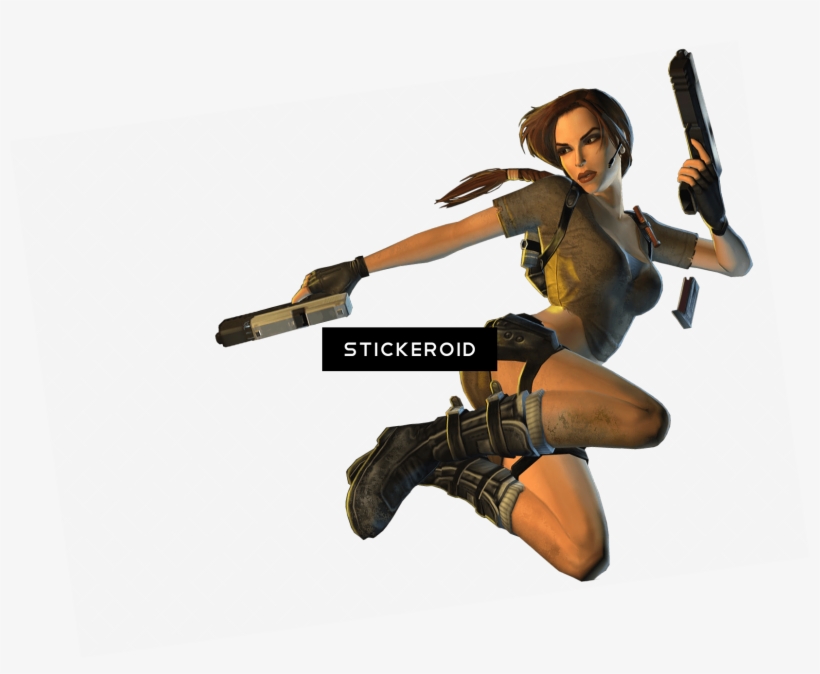Lara Croft Jump - Lara Croft, transparent png