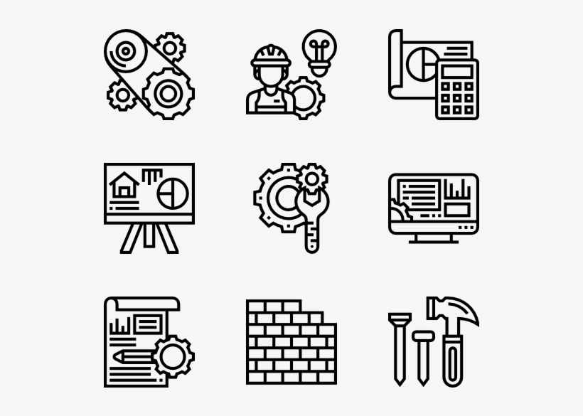Engineering - Corruption Icons, transparent png