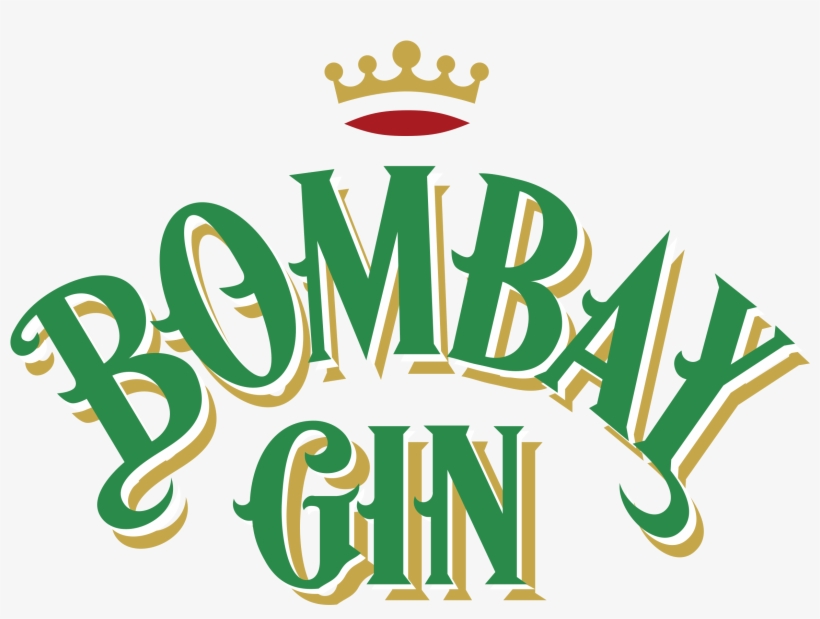 Bombay Gin Logo Png Transparent - Bombay Dry Gin Logo, transparent png