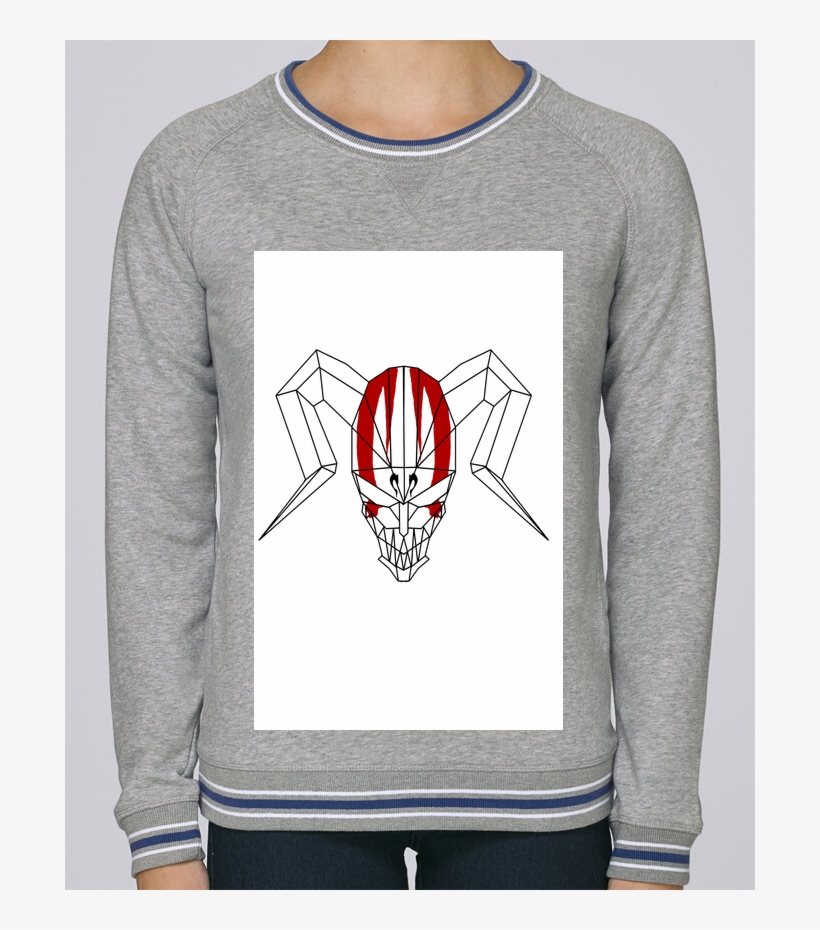 Sweat Col Rond Stella Trips Tipped Ichigo Hollow Mask - Sweatshirt, transparent png