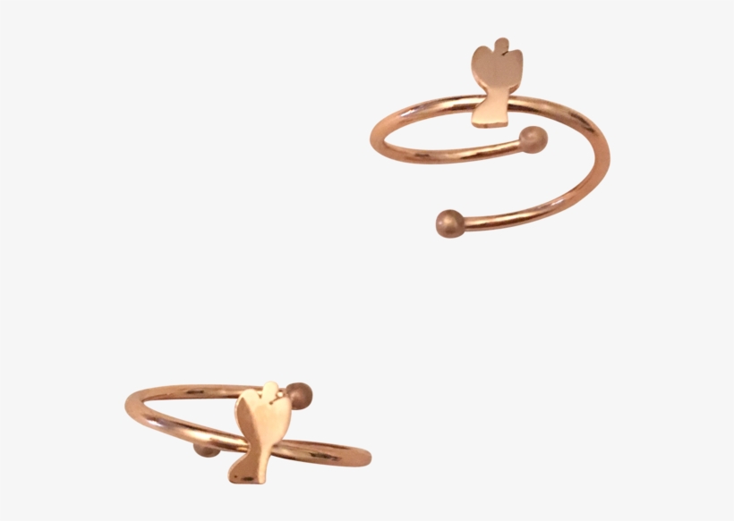 Angel Ring, Rosegold - Ring, transparent png