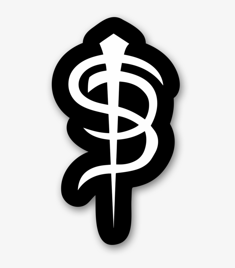 Skinny Puppy "logo" Diecut Sticker - Poster Skinny Puppy Logo, transparent png