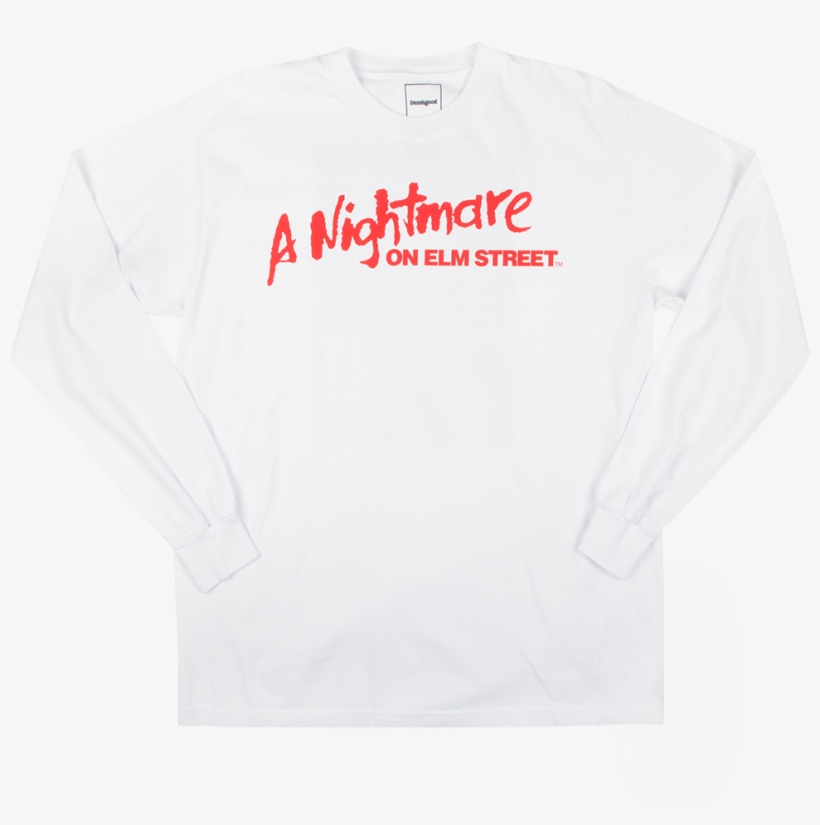 Ls A Nightmare On Elm Street Crave Inn Tee White - Nightmare On Elm Street, transparent png