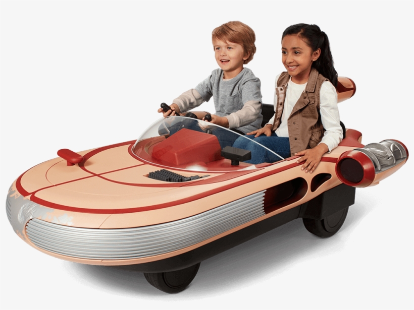 Star Wars Landspeeder Now A Reality For Kids - Luke Skywalker Landspeeder Radio Flyer, transparent png
