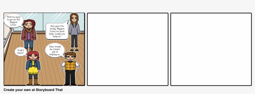 The Biggest Loser - Cartoon, transparent png