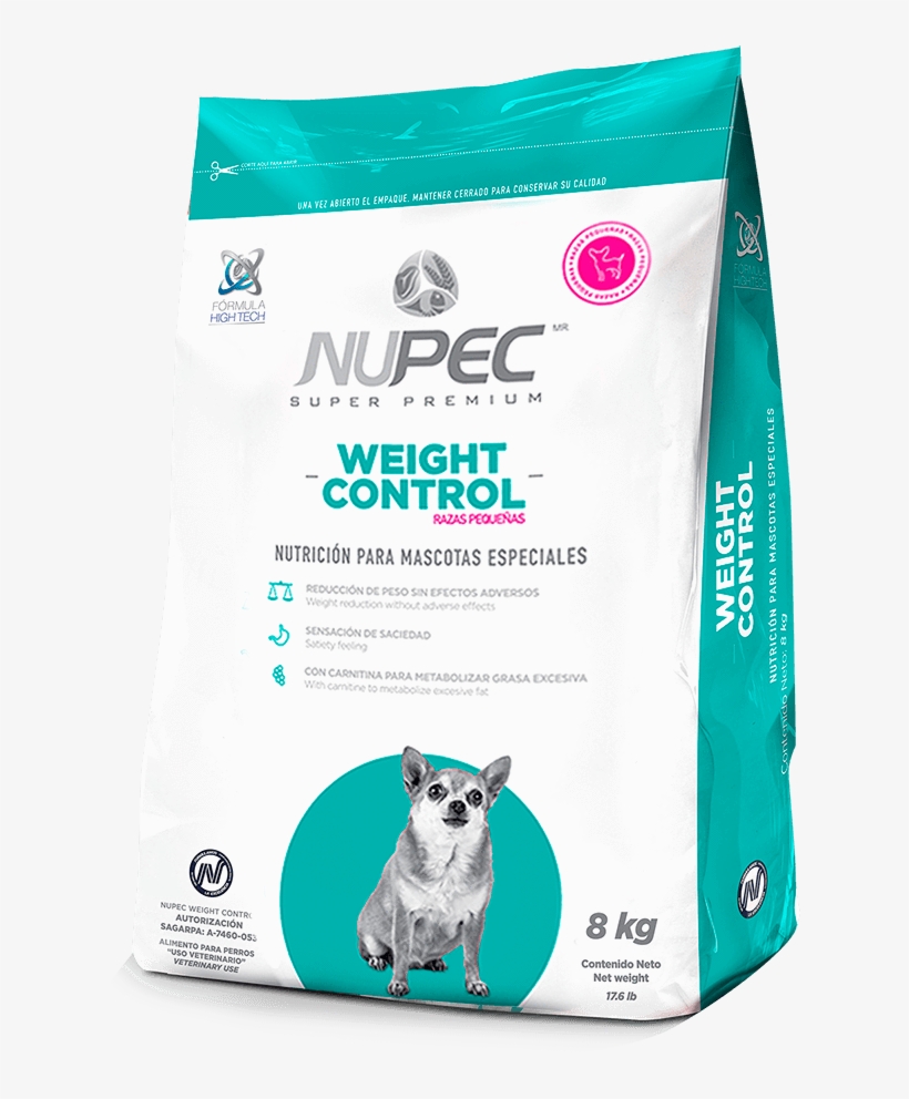 Croquetas Nupec® Weight Control Razas Pequeñas - Nupec, transparent png