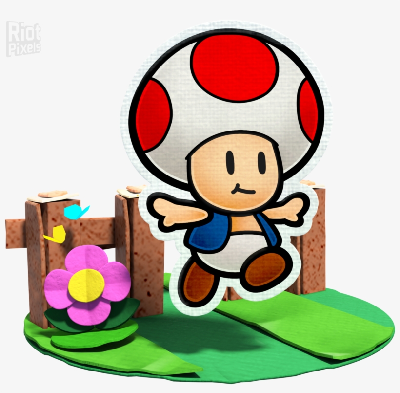 Paper Mario Color Splash Red Rescue Squad, transparent png