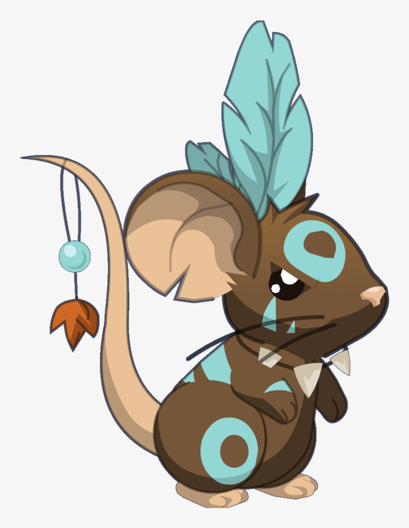 Transformice Shaman By Ludolik - Transformice Mouse, transparent png