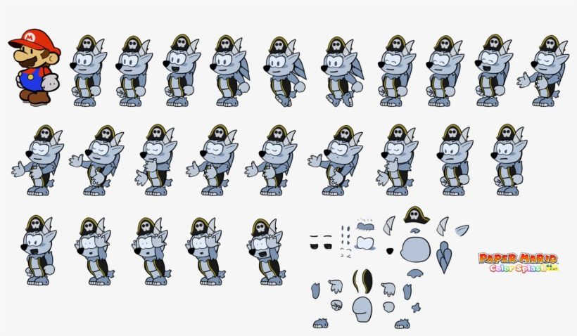 Caapri - Paper Mario: Color Splash, transparent png
