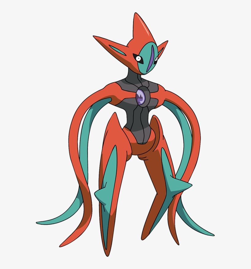 Pokemon Deoxys-attack Is A Fictional Character Of Humans - Deoxys, transparent png
