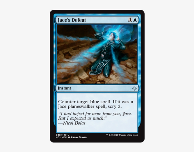 Jace's Defeat - Defeat Hour Of Devastation, transparent png