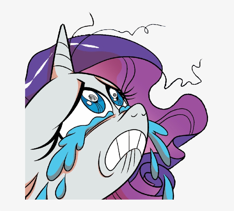 Brendahickey, Crying, Despair, Idw, Ocular Gushers, - Rarity Crying An Art, transparent png