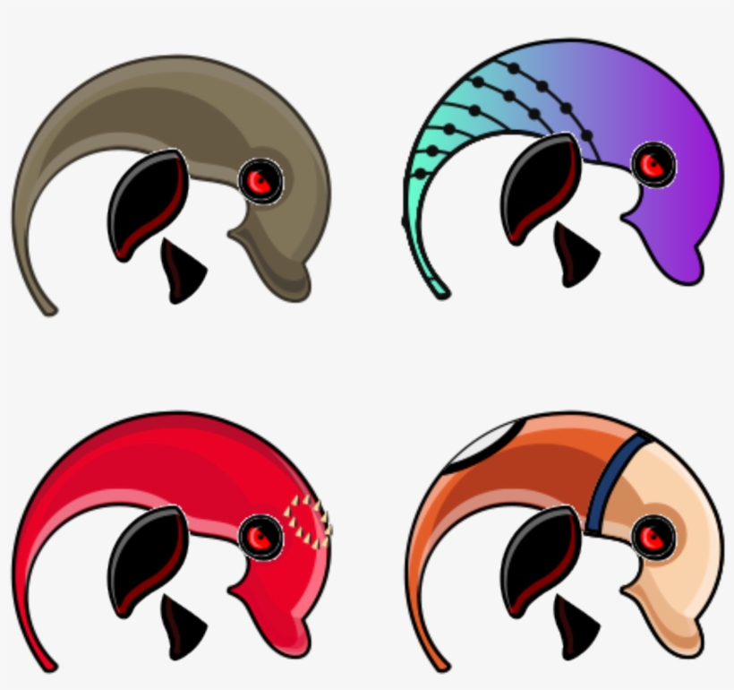 Dolphin Avatar Designs For Steem Avatar By @wearecodex - Illustration, transparent png