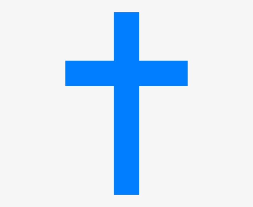 Graphic Royalty Free Library At Getdrawings Com Free - Cross Clipart Baptism Blue, transparent png