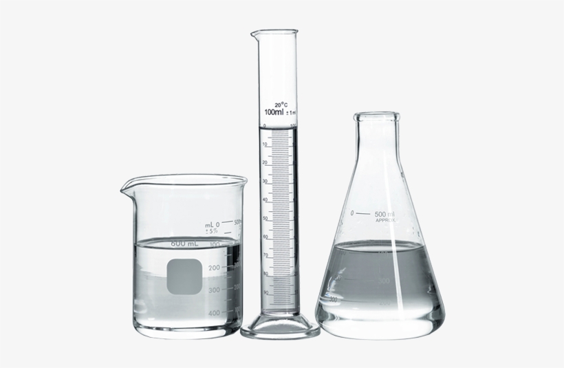 Ultra Pure/de-ionized - Glass Beaker With Water Png, transparent png