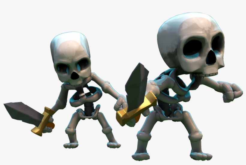 Http - //images4 - Wikia - Nocookie - Net/ Ton Render - Clash Royal Armee De Squelette, transparent png