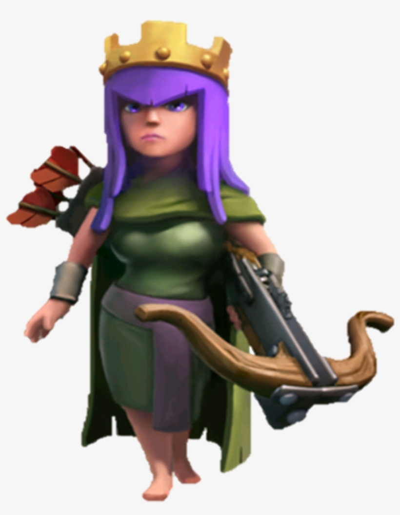 Archer Queen - Clash Of Clans Archer Queen Png, transparent png