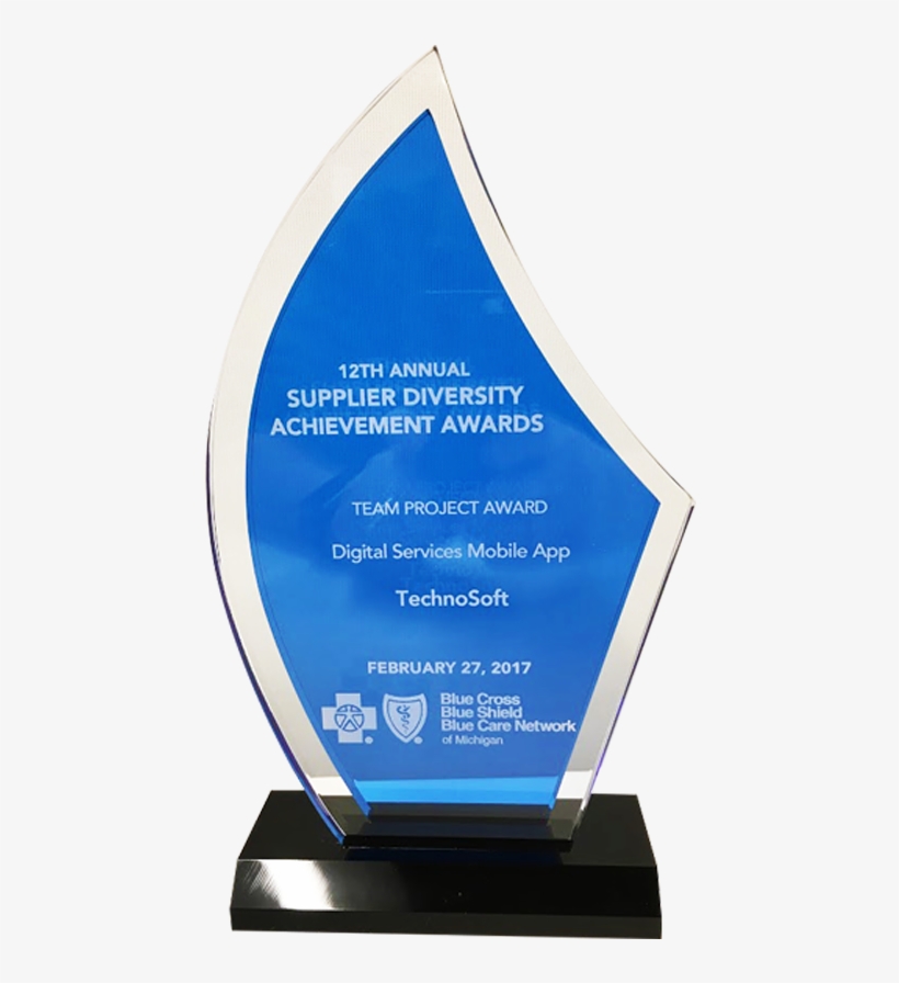 Blue Cross Blue Shield Of Michigan Recognizes Technosoft - Technosoft, transparent png