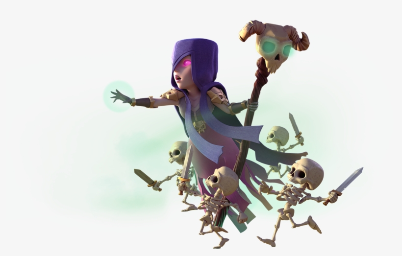 Clipart Resolution 2048*1280 - Clash Royale Witch Png, transparent png