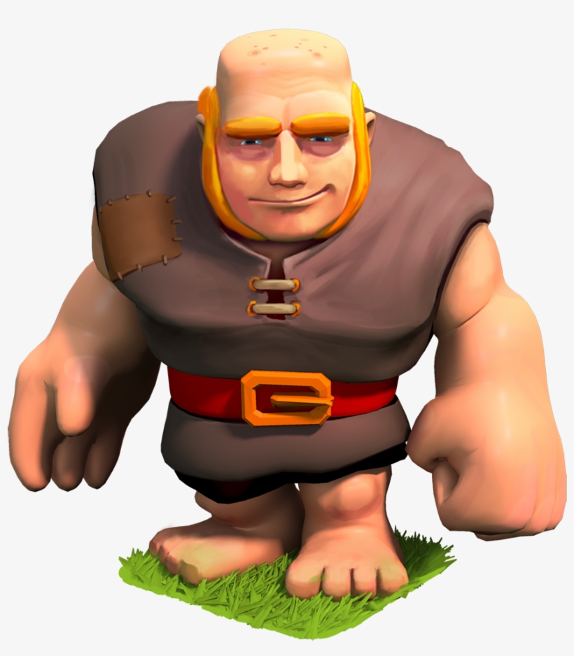 Clash Of Clans Clipart File - Gigante Do Clash Royale, transparent png