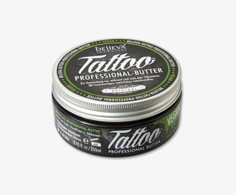 Believa Tattoo Professional Butter 250 Ml - Tattoopflege, transparent png