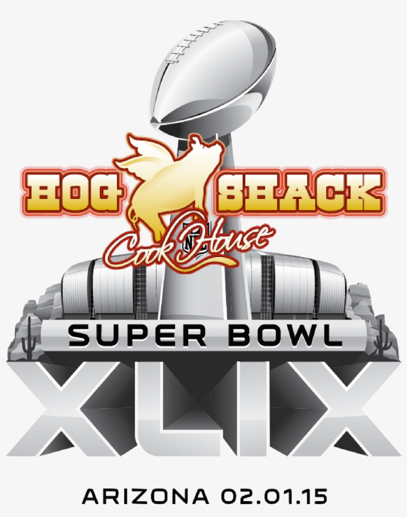 Superbowlxlixlogo - Super Bowl Xlix Logo, transparent png