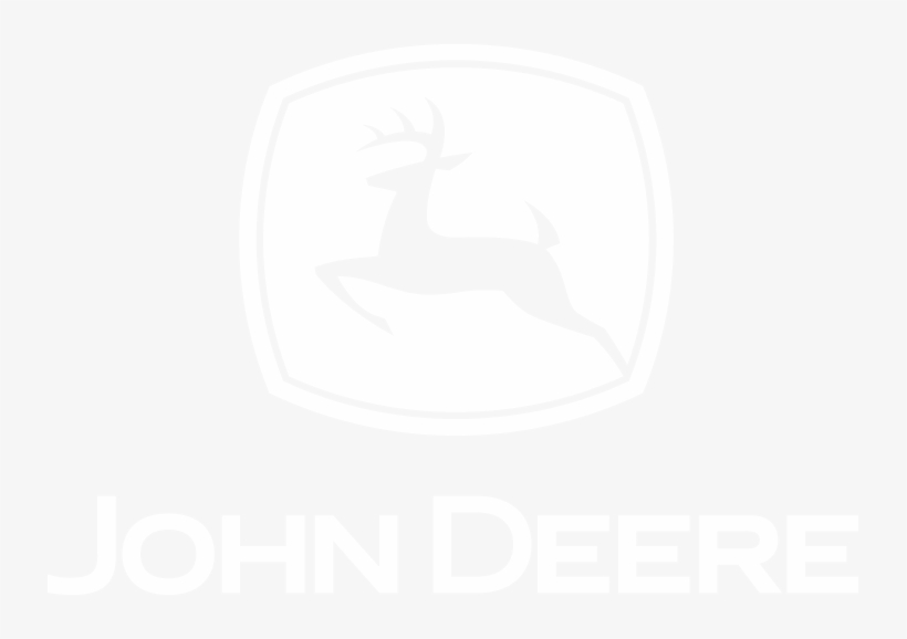 John Deere White Png Logo - John Deere Logo White Png, transparent png