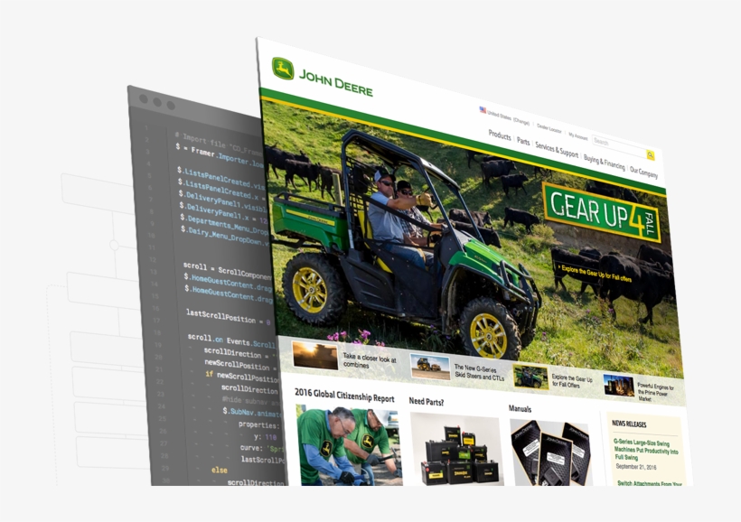 Johndeere - Flyer, transparent png