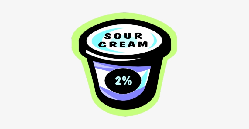 Sour - Clip Art Sour Cream, transparent png