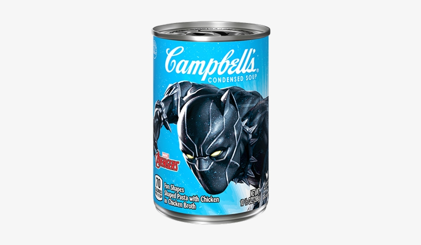 Marvel Avengers Soup Black Panther - Campbell's Condensed Soup 98% Fat Free Family Size, transparent png
