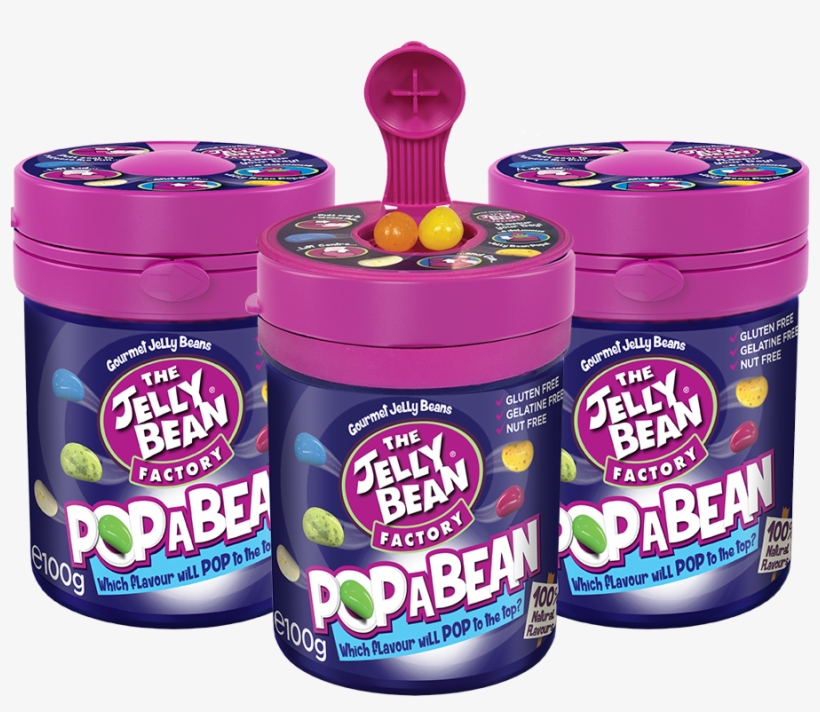 The Jelly Bean Factory - Jelly Bean Factory Pop A Bean, transparent png