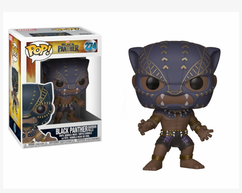 Description - Black Panther Pop Figures, transparent png