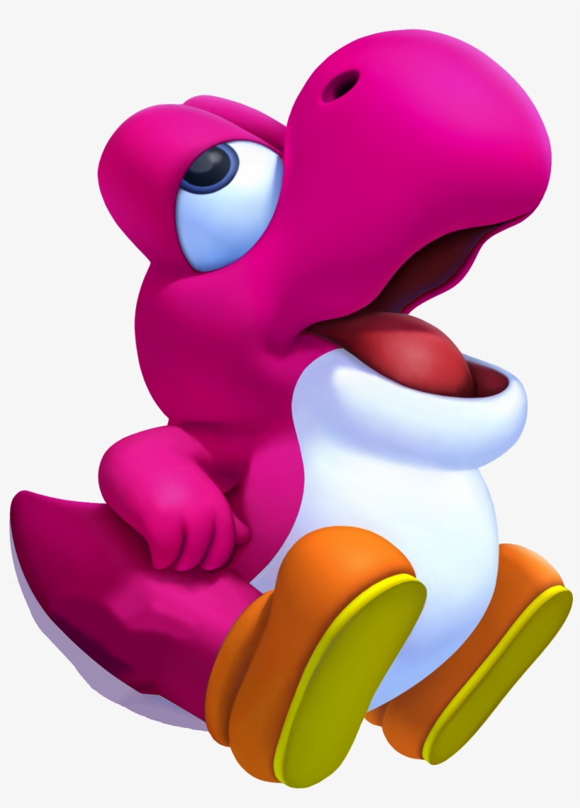 Baby Yoshi Ballon - Baby Yoshi, transparent png