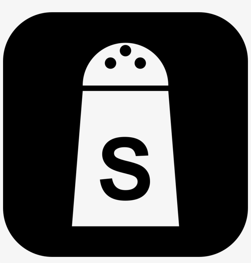 Salt Shaker Container - Icone Saleiro Png, transparent png
