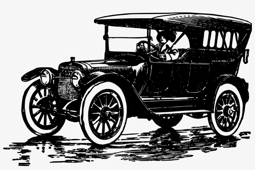 Car Ford Model T Clip Art - Old Car - 2400x1487 PNG Download - PNGkit