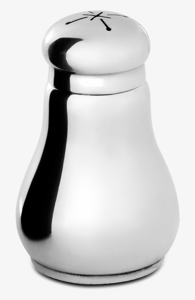 Jarosinski & Vaugoin Silver Salt Shaker Design - Ceramic, transparent png