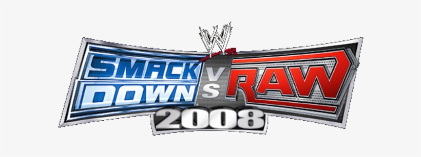 Smackdown Vs Raw Games Were The First Wwe Video Game - Wwe Smackdown Vs. Raw 2009 (2008), transparent png