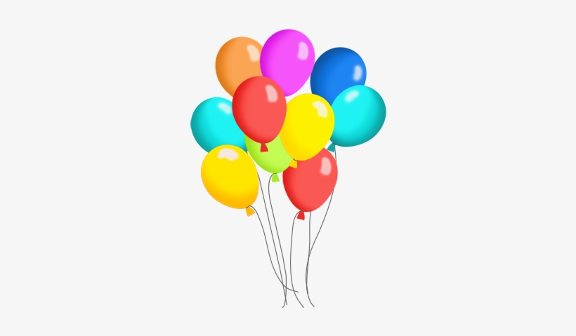 Weddings Birthdays Children's Parties Christenings - Birthday Balloons Clipart, transparent png