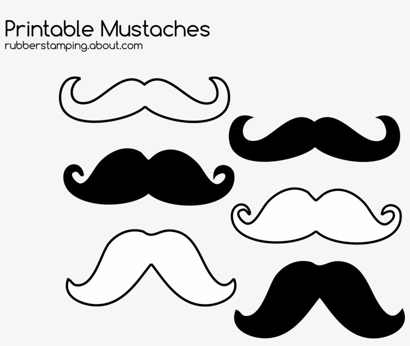 Mustache - Mustache Coloring, transparent png