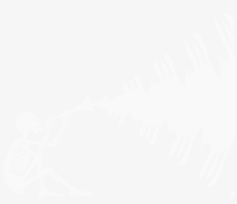 This Free Icons Png Design Of Halloween Skeleton Playing, transparent png