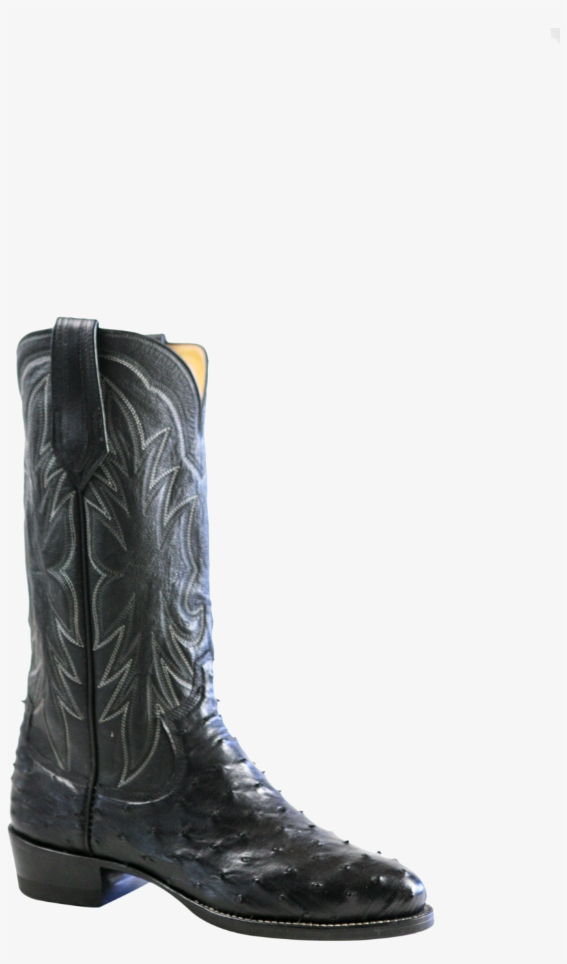 Boot - Ostrich Skin Boots Png, transparent png