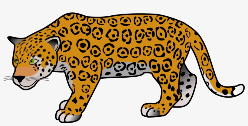 Jaguar Vector Illustration - Jaguar Clipart, transparent png