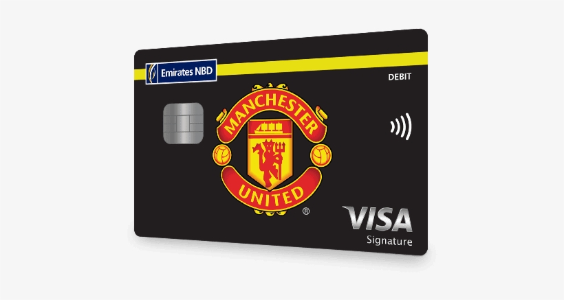 Manchester United Signature Debit Card - Manchester United, transparent png