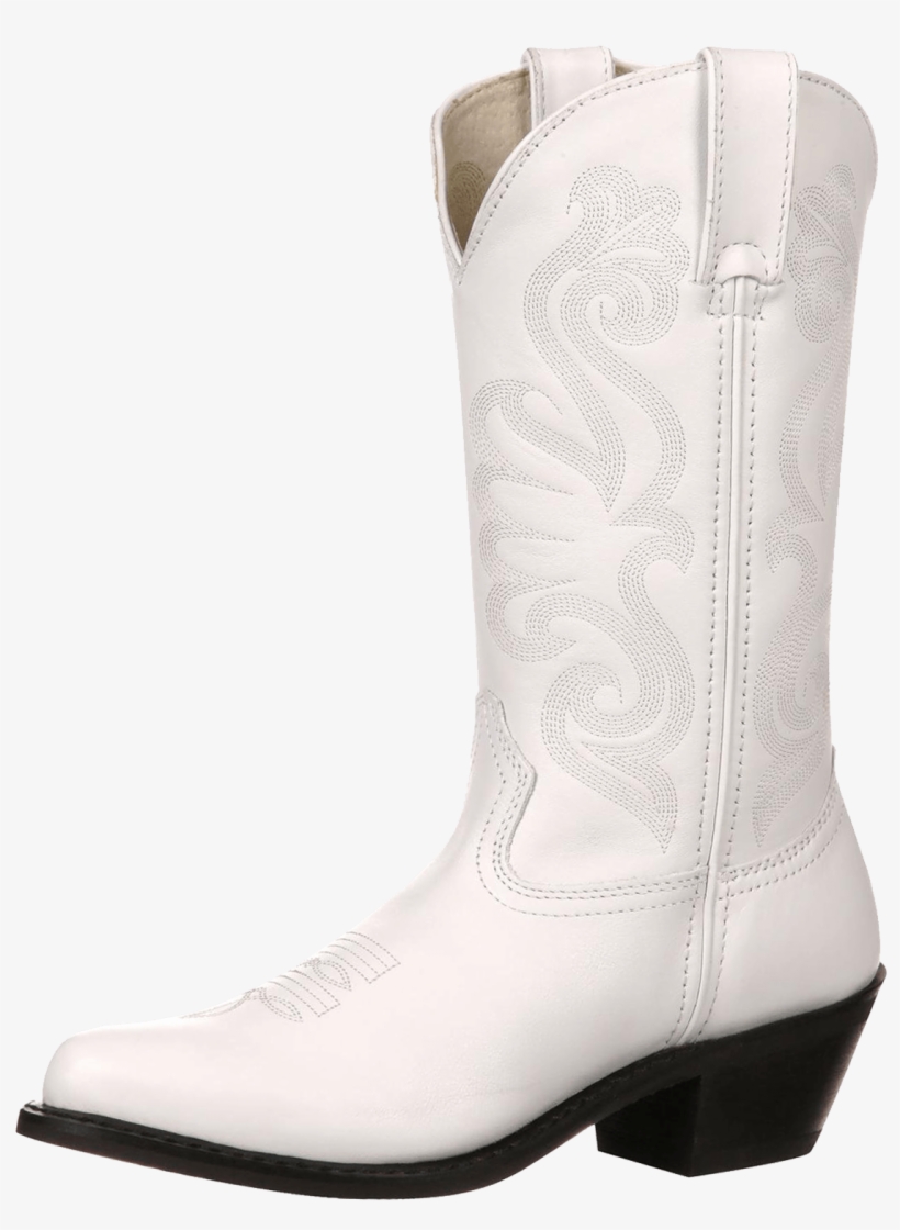 White Cowboy Boots Png, transparent png